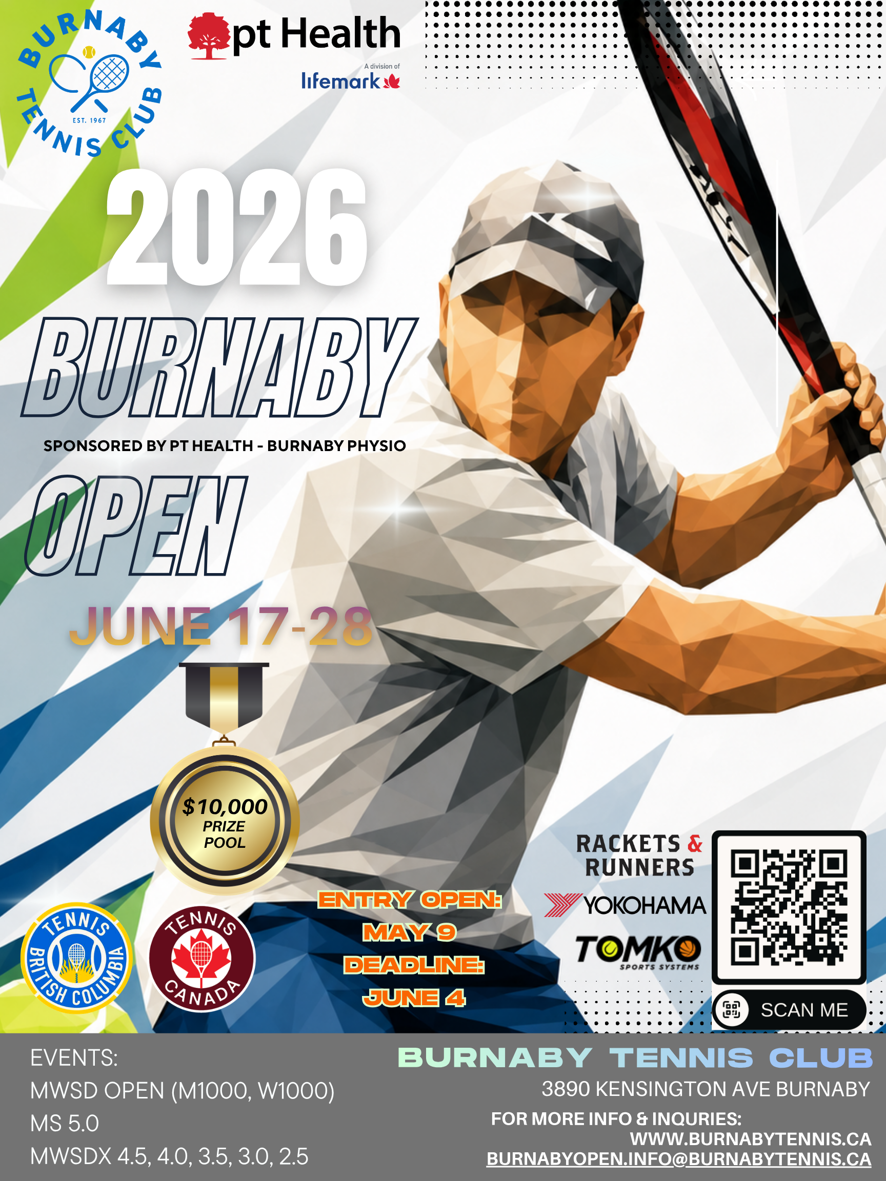 Burnaby Open poster